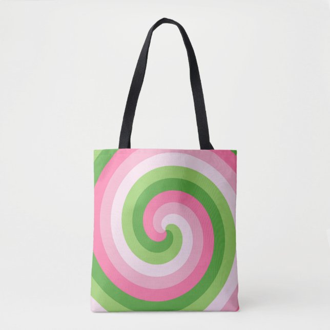 Tote Bag Spring Picnic Spiral (Devant)