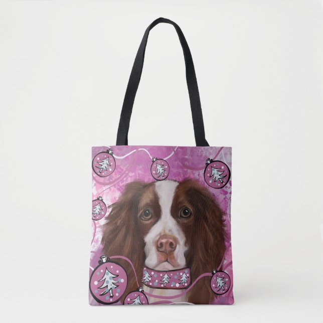 TOTE BAG SPRINGER SPANIEL ANGLAIS      (Devant)