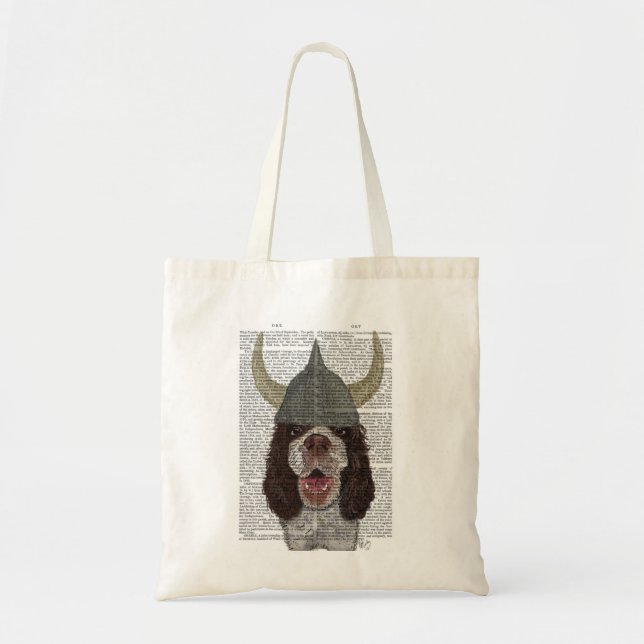 Tote Bag Springer Spaniel Viking (Devant)