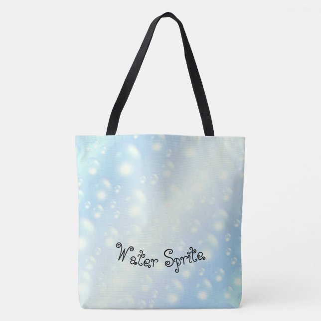 Tote Bag Sprite d'eau (Devant)
