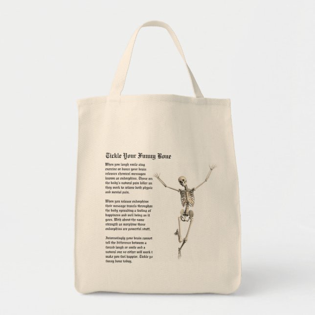 Tote Bag Squelette (Devant)