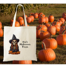 Squelette de sorcière à oeil creux