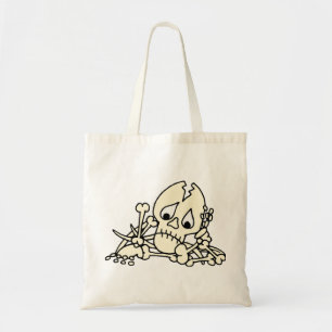Tote Bag Squelette des os cassés