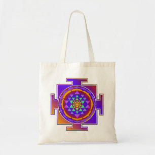 Tote Bag SRI YANTRA pleine couleur + vos idées