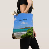 Tote Bag St Croix, scène de plage d'île de Vierge des USA (De près)