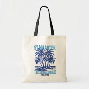 Tote Bag St. Maarten, Île Tropicale Caraïbes