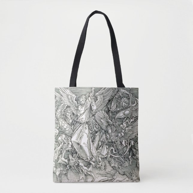 Tote Bag St Michael luttant avec le dragon (Devant)