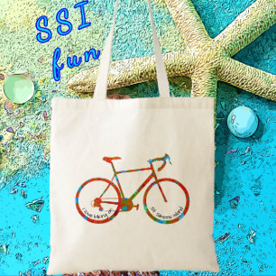 Tote Bag St. Simons Island GA vélo fourre-tout
