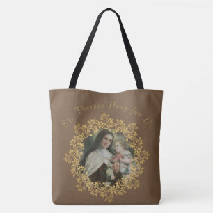 Tote Bag St Therese et notre Madame du mont Carmel