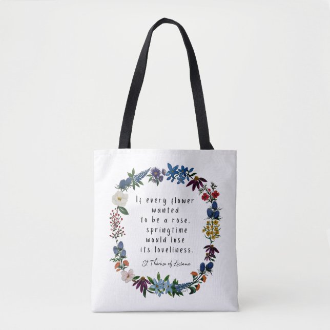 Tote Bag St Thèrése Fourre-tout (Devant)