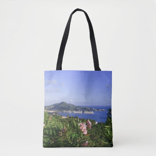 Tote Bag St. Thomas, îles Vierges américaines. Charlotte (Devant)