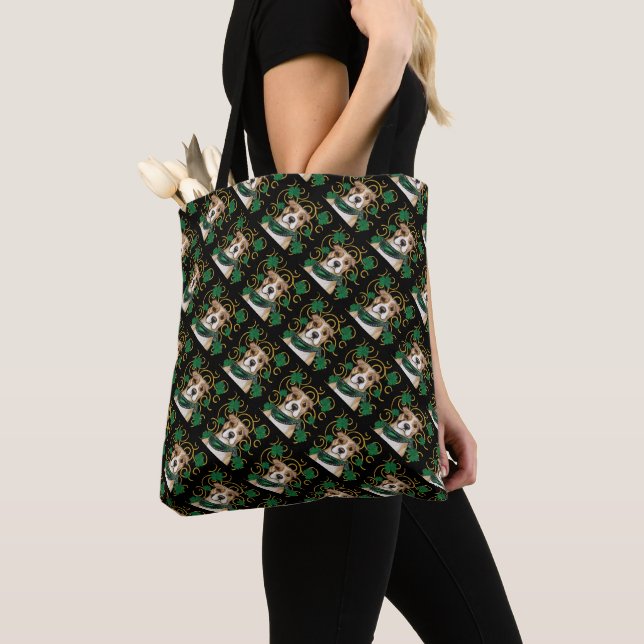 TOTE BAG STAFFORDSHIRE TERRIER AMÉRICAIN       (De près)