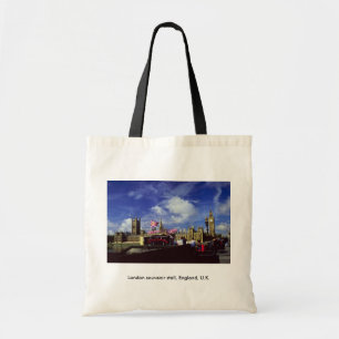 Tote Bag Stalle de souvenir de Londres, Angleterre, R-U