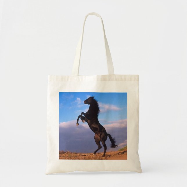 Tote Bag Stallion noir (Devant)