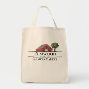Tote Bag Stand de fraises Marché des agriculteurs