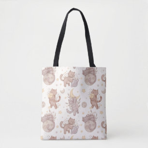 Tote Bag Star Kittens