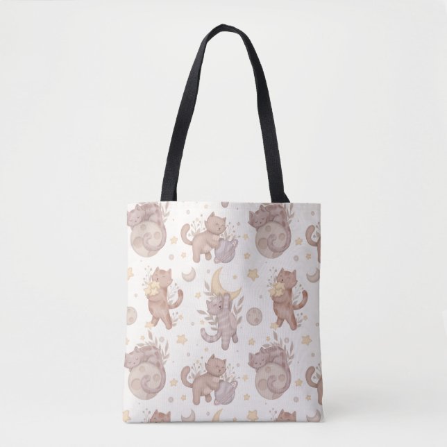Tote Bag Star Kittens (Devant)