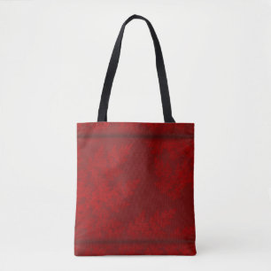 Tote Bag Starburts de velours rouge