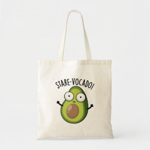 Tote Bag Stare-vocado Funny Avocado Pun