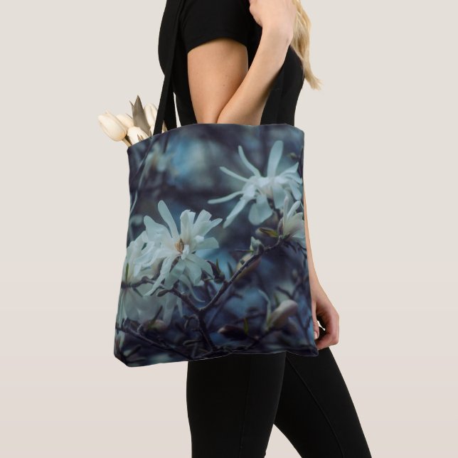 Tote Bag Starry Magnolia (De près)