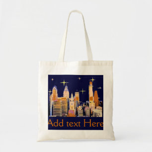 Tote Bag Starry Night Philadelphia