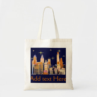Tote Bag Starry Night Philadelphia