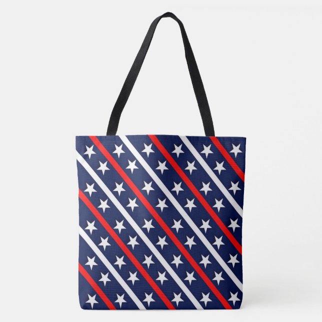 Tote Bag Stars and Stripes (Devant)