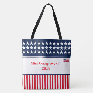 Tote Bag Stars & rayures Titre du concours Fourre-tout