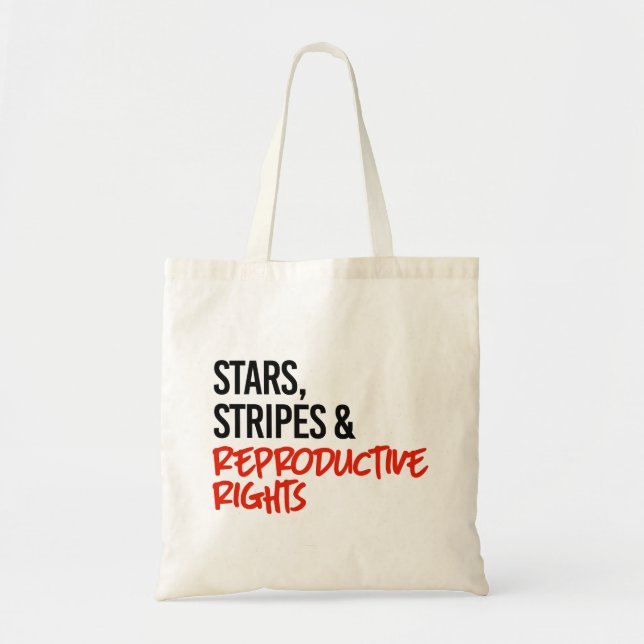 Tote Bag Stars Stripes et droits de reproduction (Devant)
