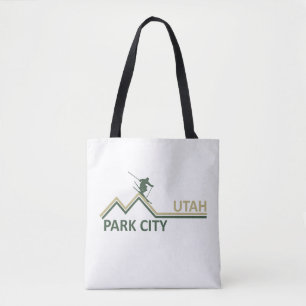 Tote Bag Station de ski Park city Utah