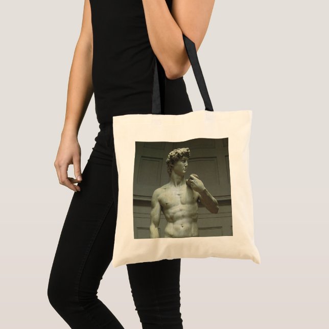 Tote Bag Statue de David par Michel-Ange (Devant (produit))