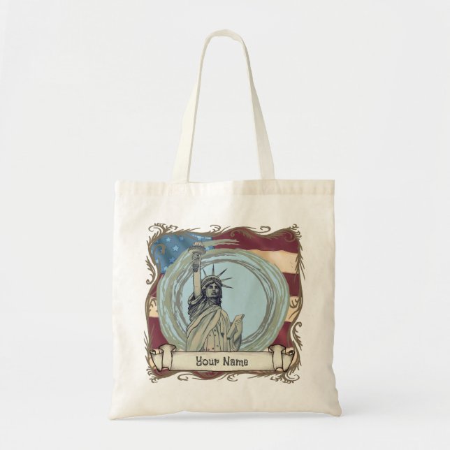 Tote Bag Statue de la Liberté (Devant)