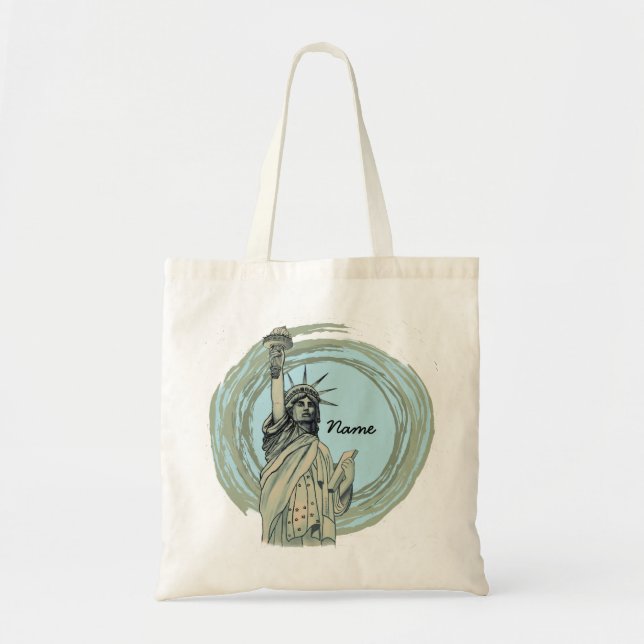 Tote Bag Statue de la Liberté (Devant)