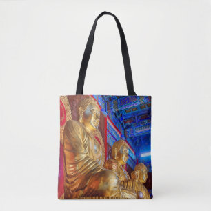 Tote Bag statue d'image de Bouddha thaïlandais chinois