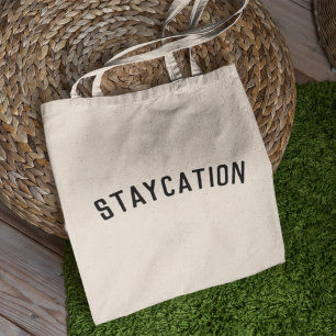 Tote Bag Staycation Moderne minimaliste élégant tendance
