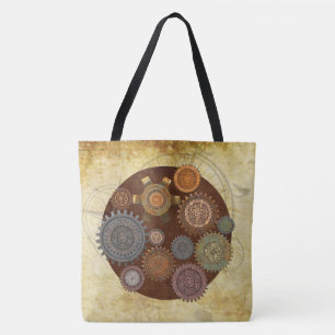 Tote Bag Steam Elegance Steampunk