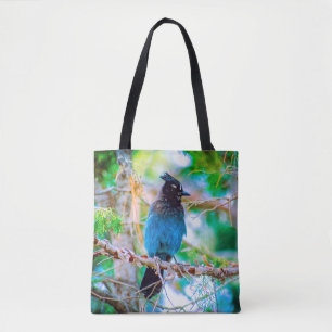 Tote Bag Steller's Jay - Photographie originale