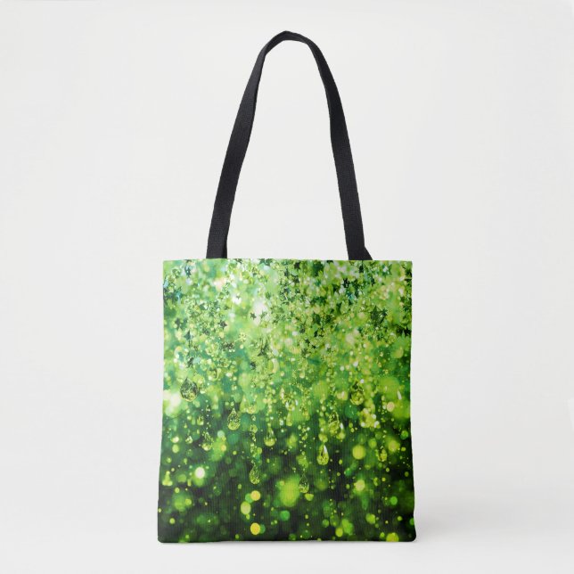 Tote Bag Step Out in Style With Green Delight on Your (Devant)