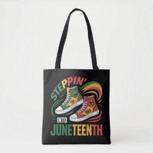 Tote Bag Steppin' Into Junet1865 Femmes de la liberté