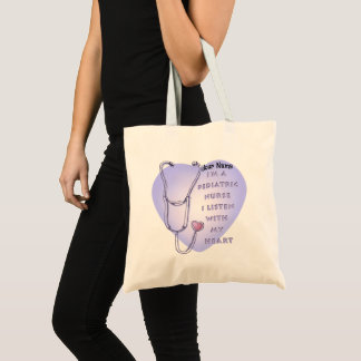 Tote Bag Stéthoscope de l'infirmière pédiatrique
