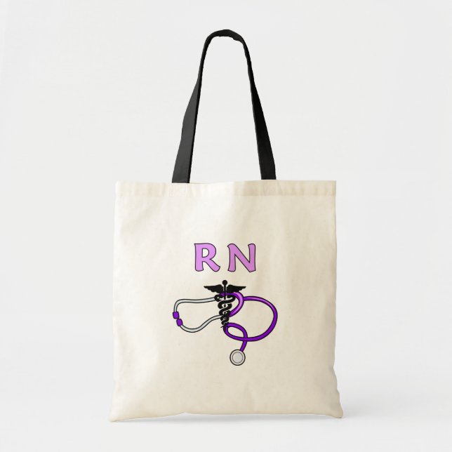 Tote Bag Stéthoscope de RN (Devant)