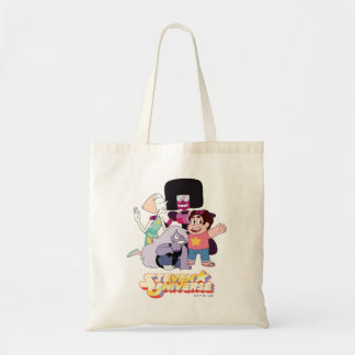 Tote Bag Steven Universe | Crystal Gem Group Huddle