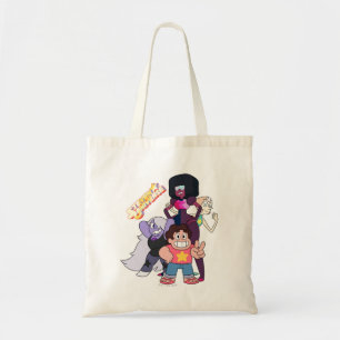 Tote Bag Steven Universe Pose du groupe Crystal Gem
