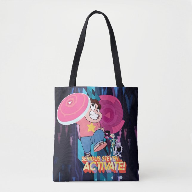 Tote Bag Steven Universe | Sérieux Steven... Activez ! (Devant)