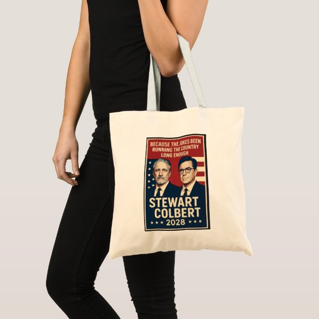 Tote Bag Stewart/Colbert 2028 (Devant (produit))