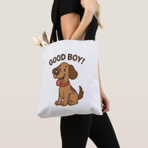 Tote Bag 🐶 Sticker Chien   Coupe de dessin mignonne avec d