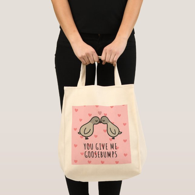 Tote Bag Sticker Inséparables mignons | Vous Me Donnez Des  (Devant (produit))