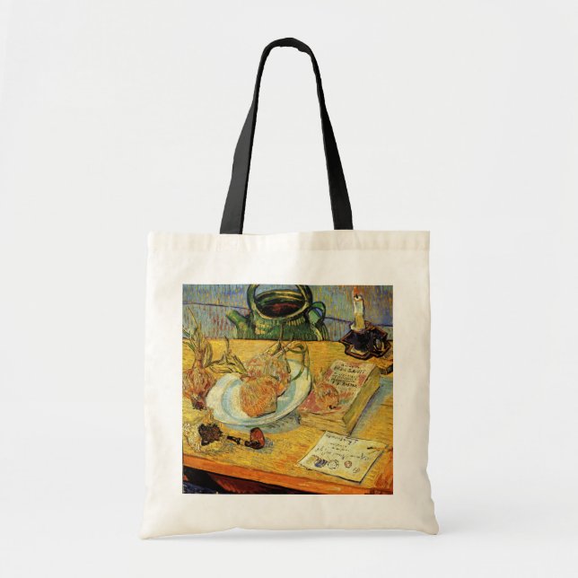 Tote Bag Still Life with Drawing Board de Vincent van Gogh (Devant)