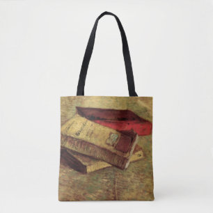 Tote Bag Still Life with Three Books par Vincent van Gogh
