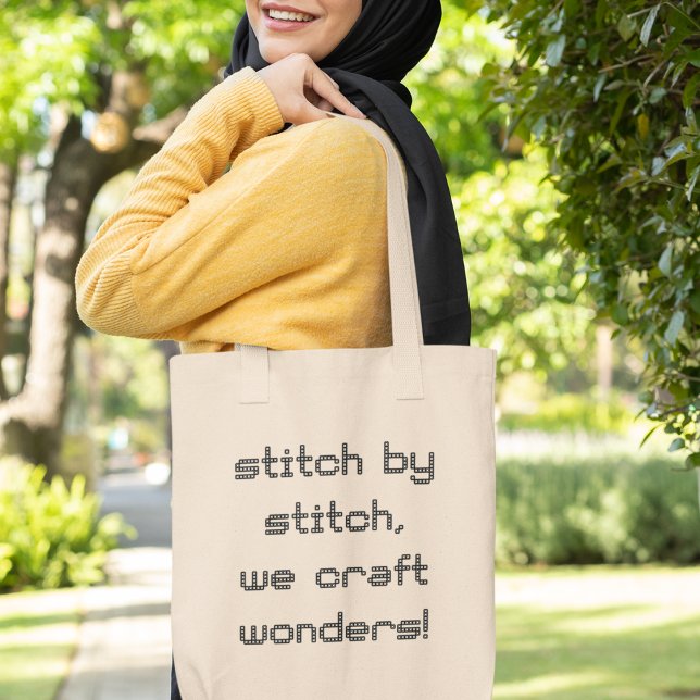 Tote Bag Stitch par Stitch Creative Stitching Lover Cadeau (Shop now and stitch on!)